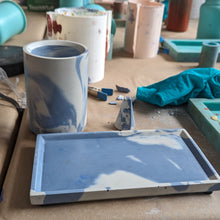 Load image into Gallery viewer, Concrete Casting Class (Passages Wine + Books) July 13th, Noon to 2:30pm